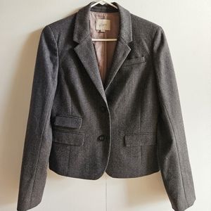 Loft Lined Wool Blazer in Women's Size 6